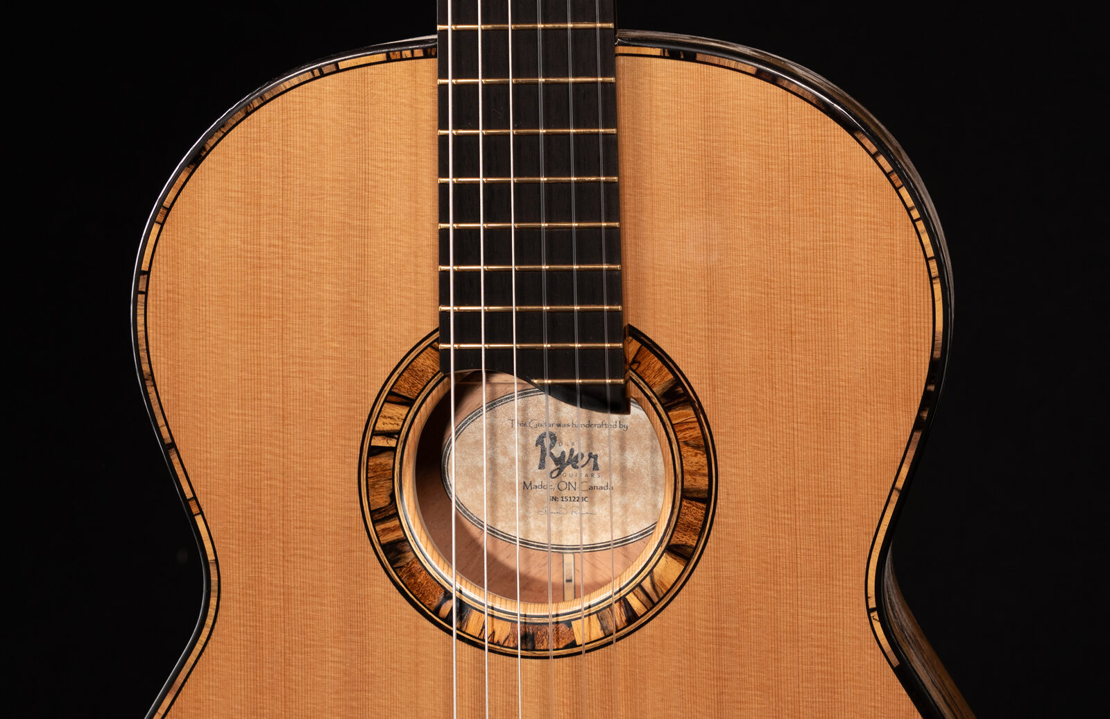 Classical guitar body by David Ryer