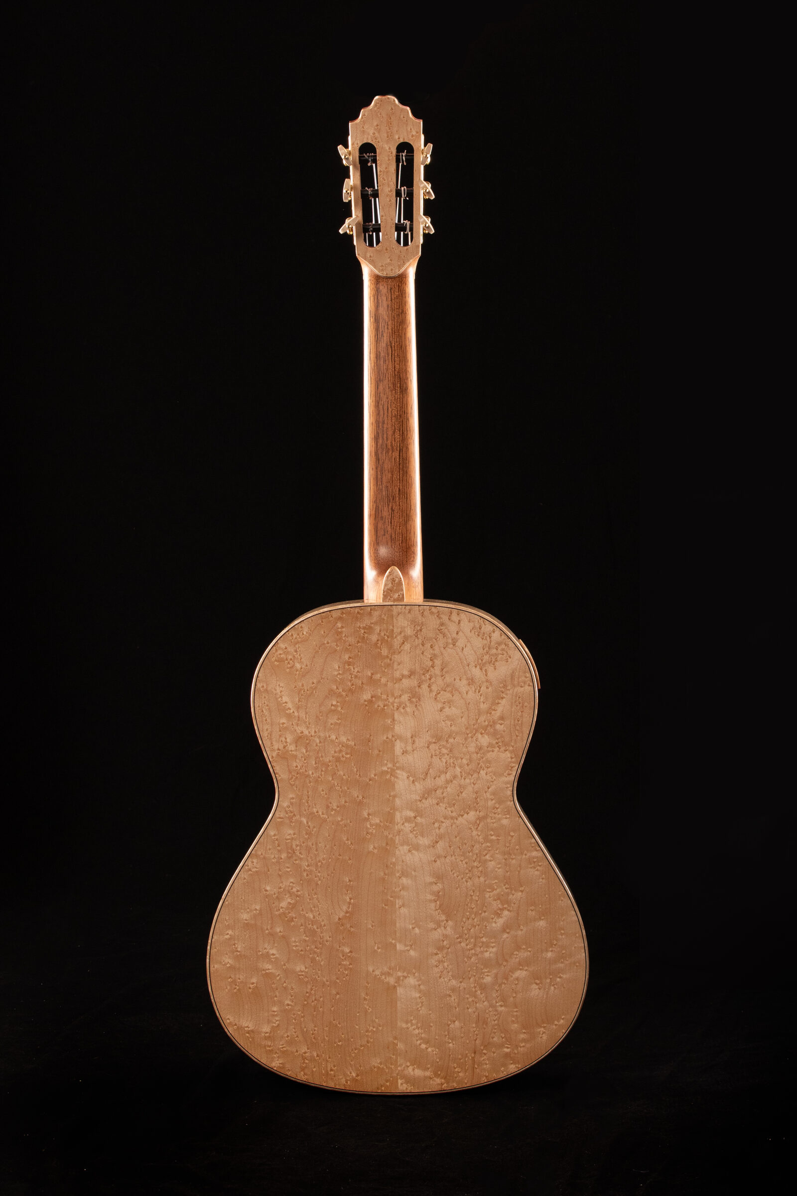 Ryer guitar spruce top detail