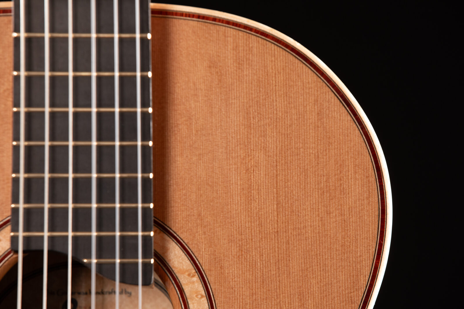 Custom acoustic guitar by David Ryer