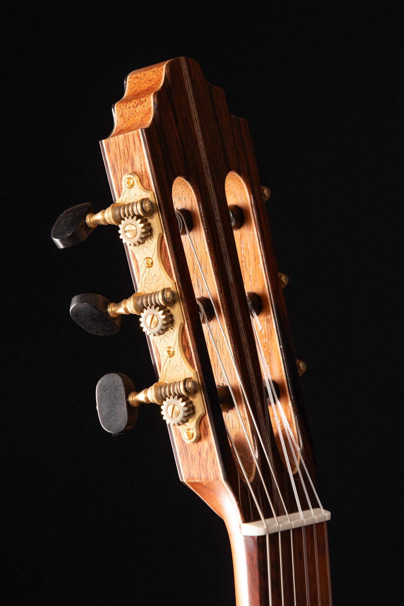 Ryer guitar Indian rosewood detail